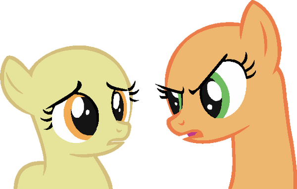 Mlp Pouting Base MLP Base: Get outta mah room! by shiroubases on DeviantArt