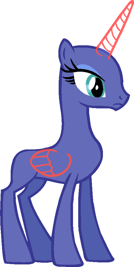 Mlp Template Alicorn