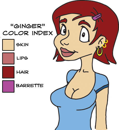 Ginger Color Screen Ginger Color Index by LedHeadFred on DeviantArt