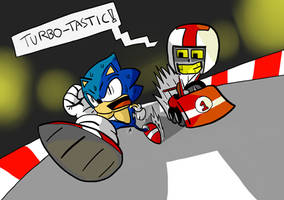 SONIC! RUN FOR YOUR LIFE!!!