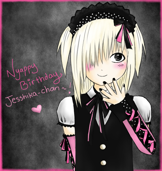 Nyappy Birthday Jesshika-chan