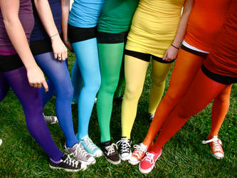 Rainbow Legs