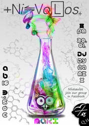 nivolos party flyer