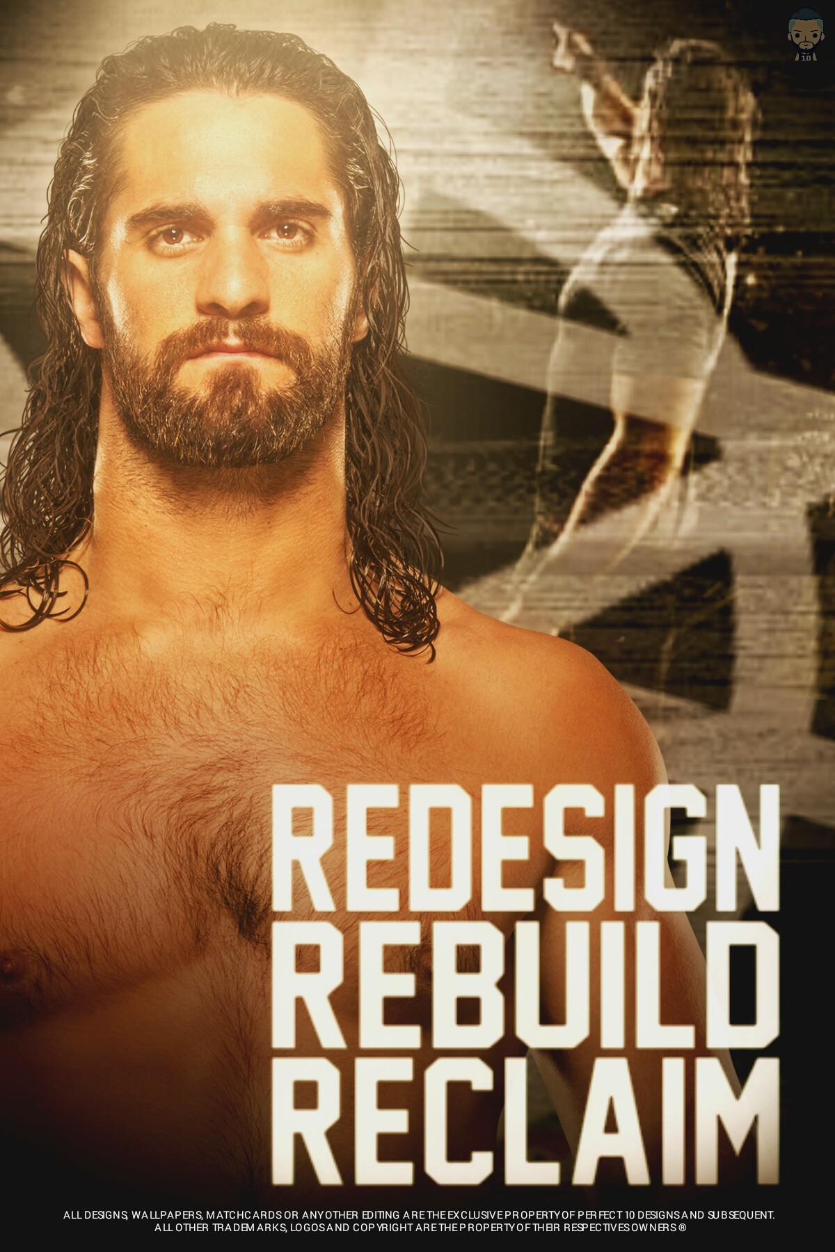 Seth Rollins wallpaper by P10D by Perfect10Designs on DeviantArt Seth Rollins wallpaper by P10D by Perfect10Designs on DeviantArt