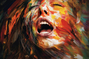 Emotionally-charged Brushstrokes