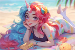 An Unicorn Girl
