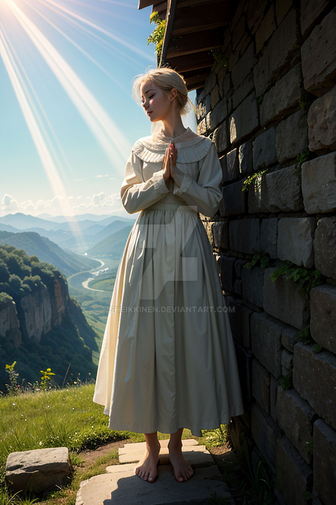 Heaven's Morning, inspired by C. D. Friedrich by sheikkinen on DeviantArt