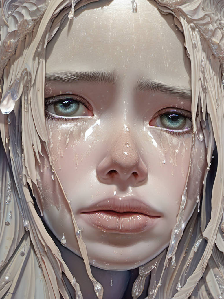A Sad Face by sheikkinen on DeviantArt