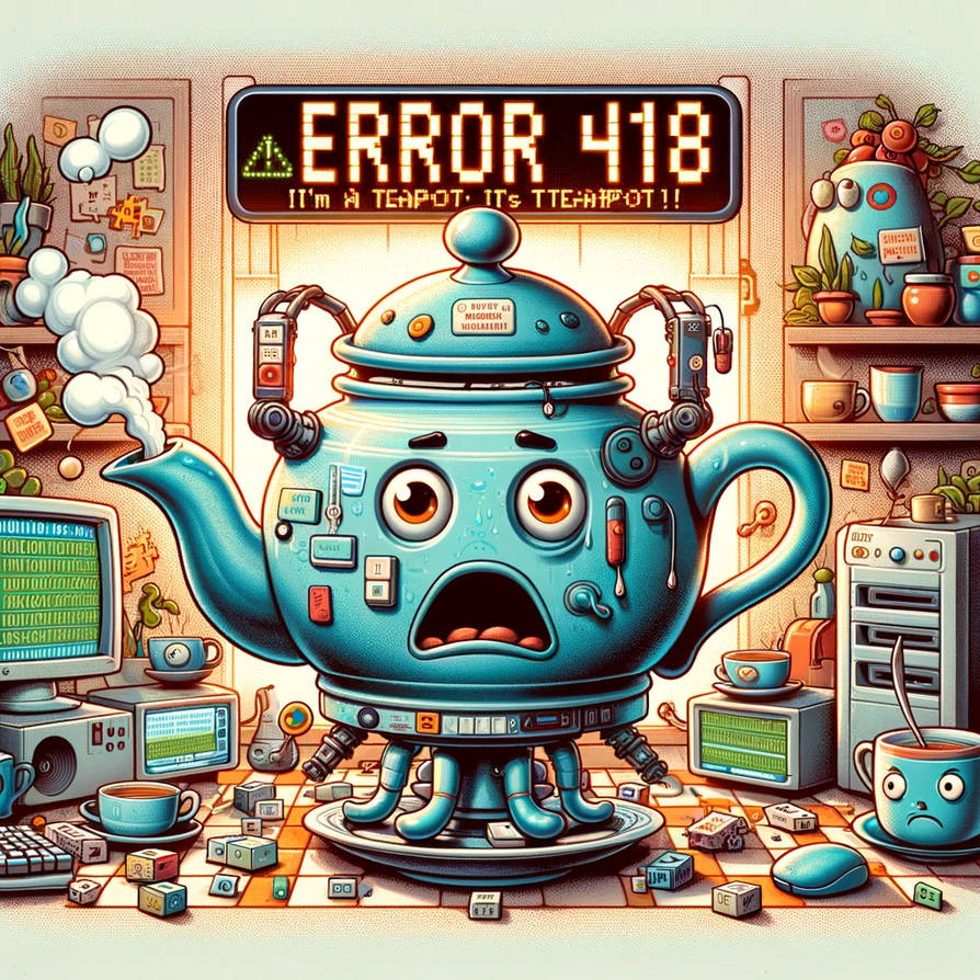 Error 418 by sheikkinen on DeviantArt