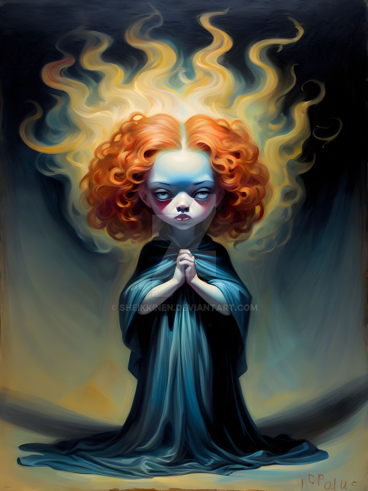 Ethereal Flame by sheikkinen on DeviantArt