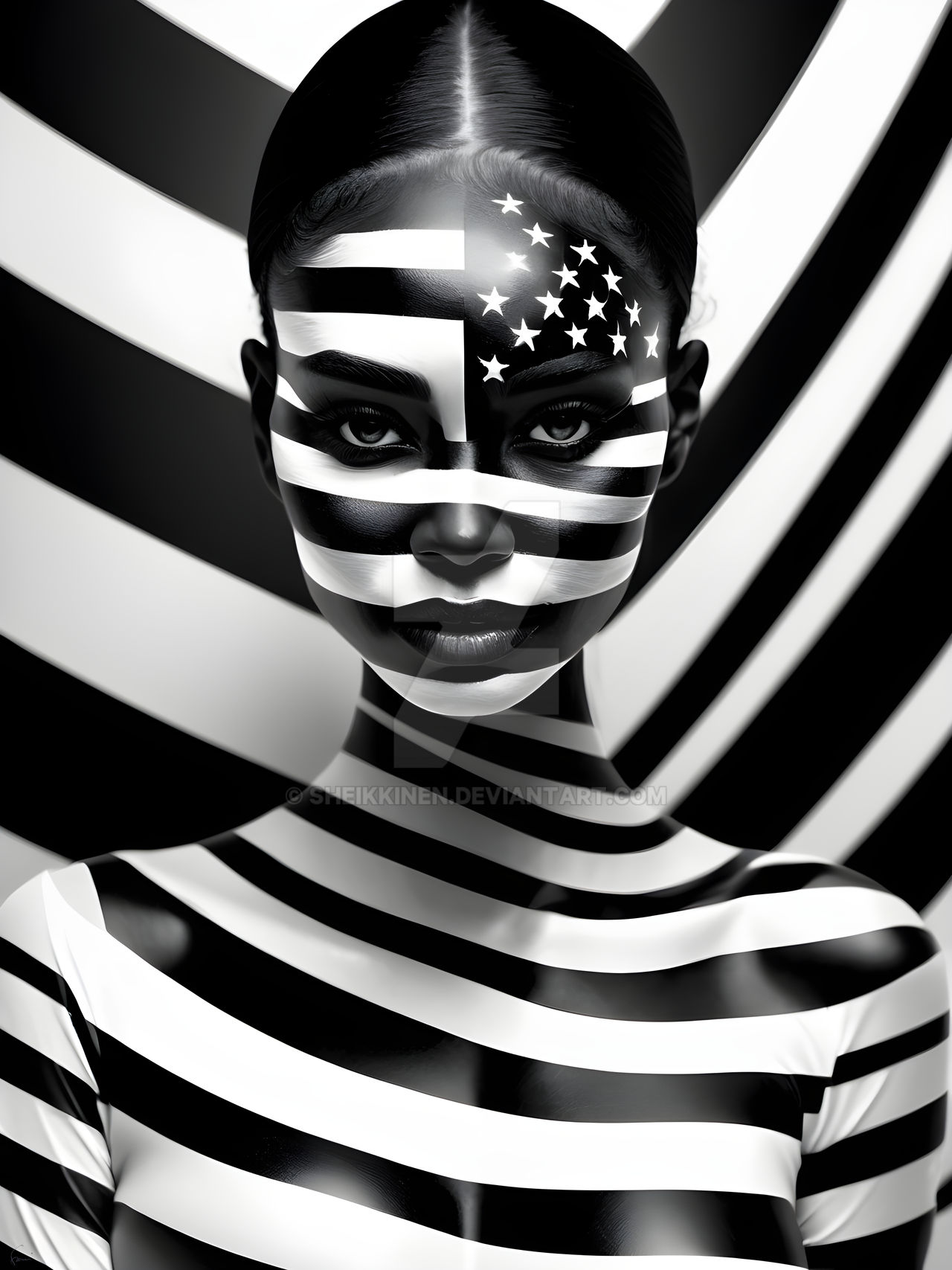 Striped Illusion by sheikkinen on DeviantArt