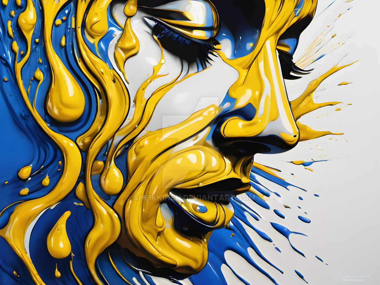 Visage in Viscosity by sheikkinen on DeviantArt
