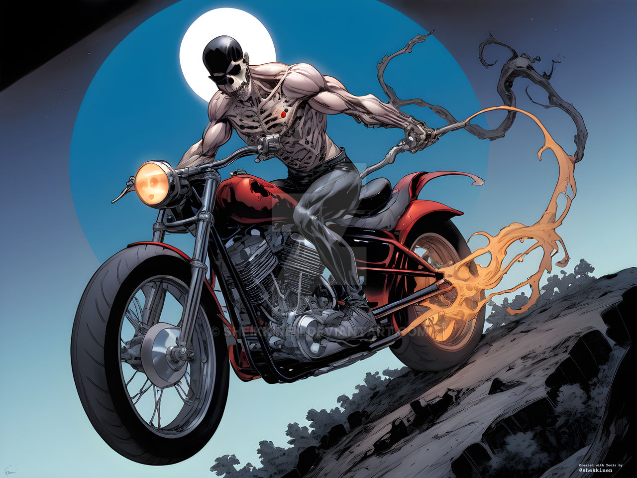 Midnight Rider by sheikkinen on DeviantArt