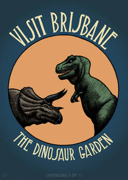 VISIT BRISBANE #8 - The Dinosaur Garden