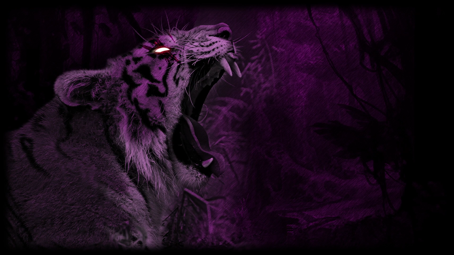 Life of black tiger - Wallpaper 1 by Mako176 on DeviantArt Life of black tiger - Wallpaper 1 by Mako176 on DeviantArt