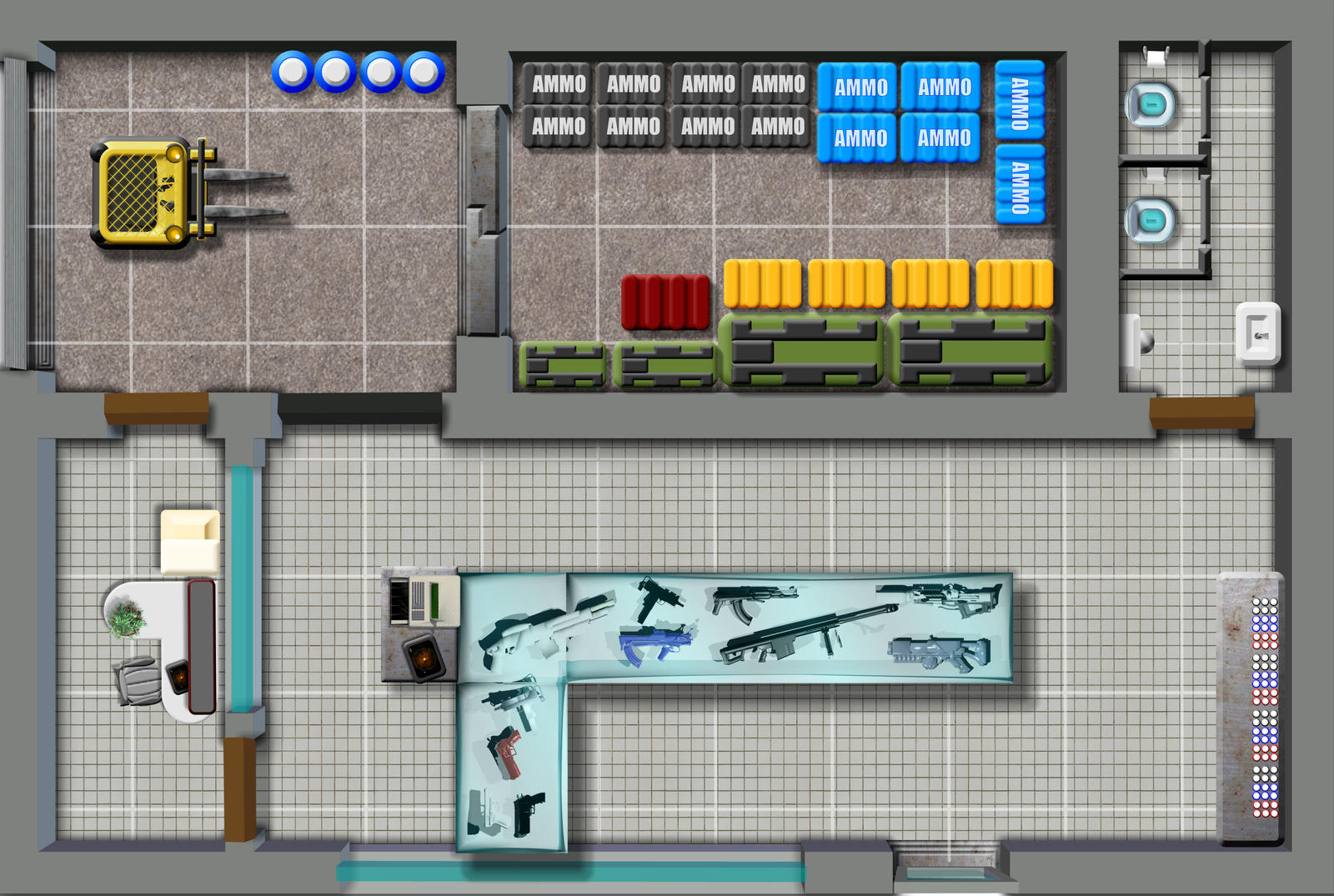Gunsmith Layout Gunshop by MichaelTumey on DeviantArt