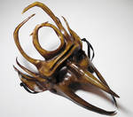 Goblin King leather Mask by Shadows-Ink
