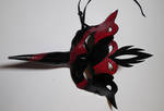 Red and Black Beaky Mask by Shadows-Ink