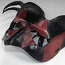 Small Jester Leather mask