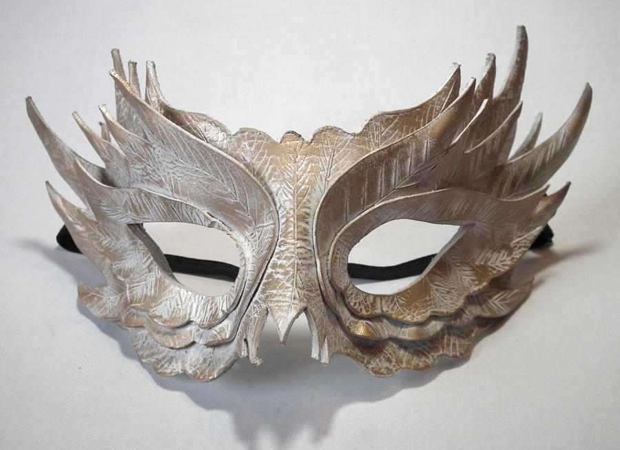 White Feather Mask