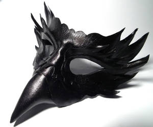 Raven Leather mask