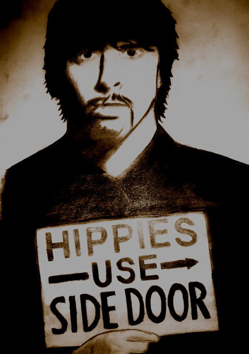 Dave Grohl- Hippies Use Side Door