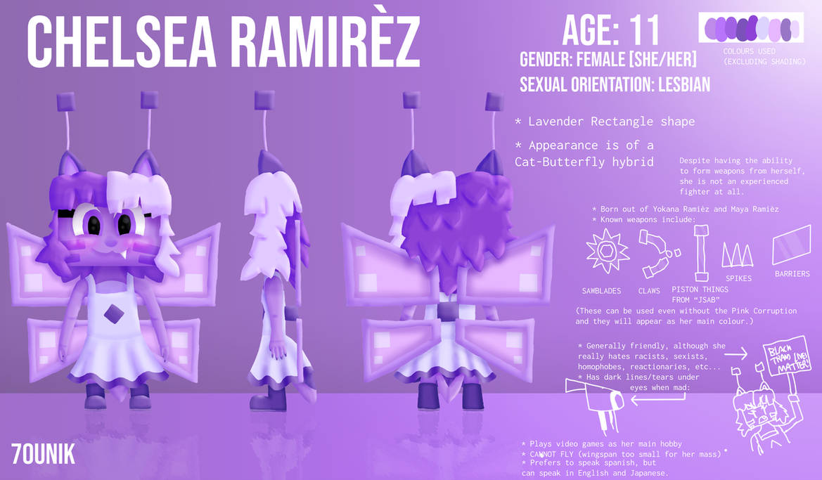 Chelsea REFERENCE by 70UNIK on DeviantArt