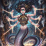 Chained Steam-Powered Naga