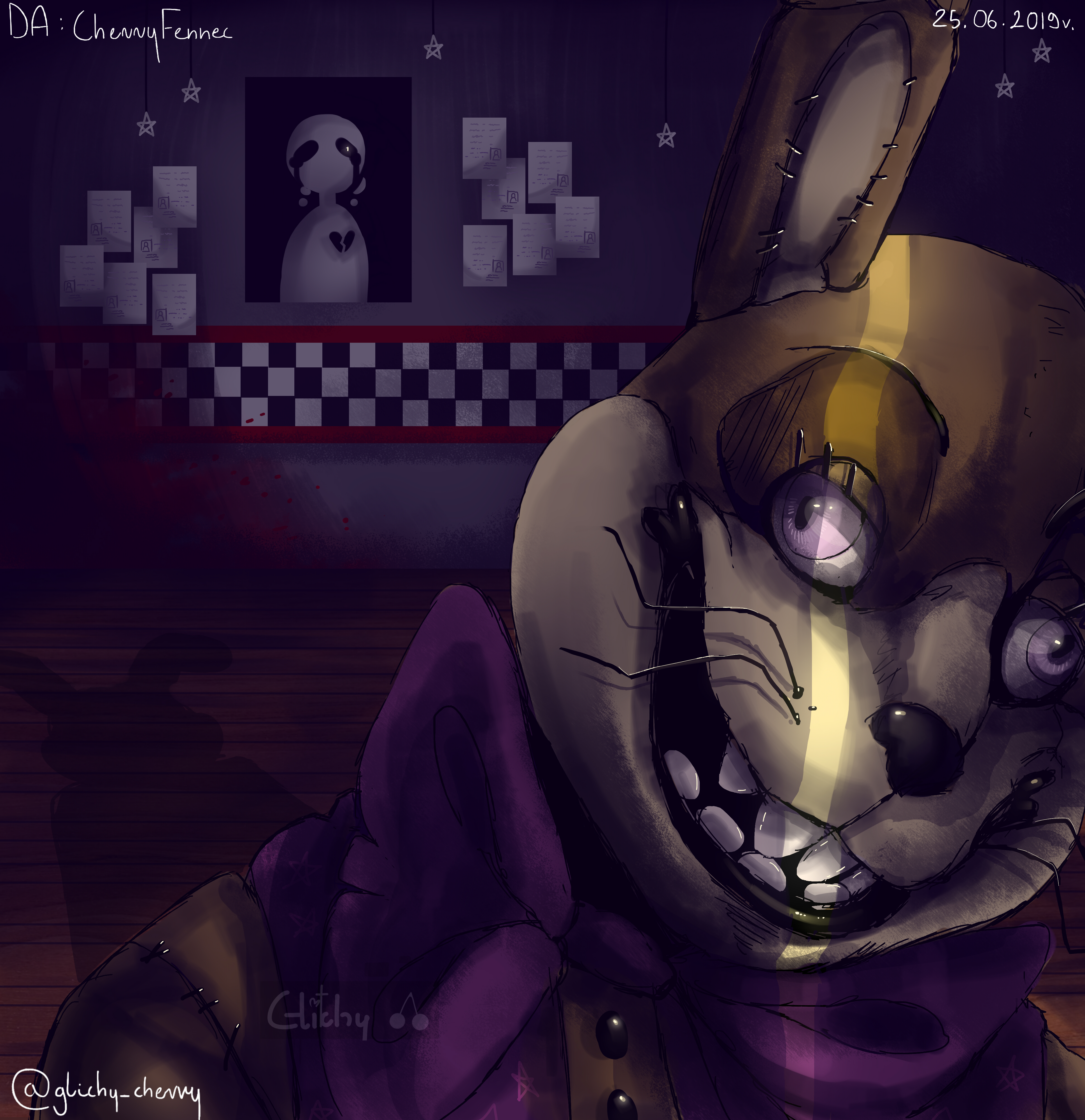 Glitch Trap FNaF VR: Help Wanted [FANART] by CherryFennec on DeviantArt