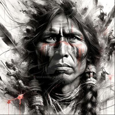 Native American 042 by MoFarrelly on DeviantArt