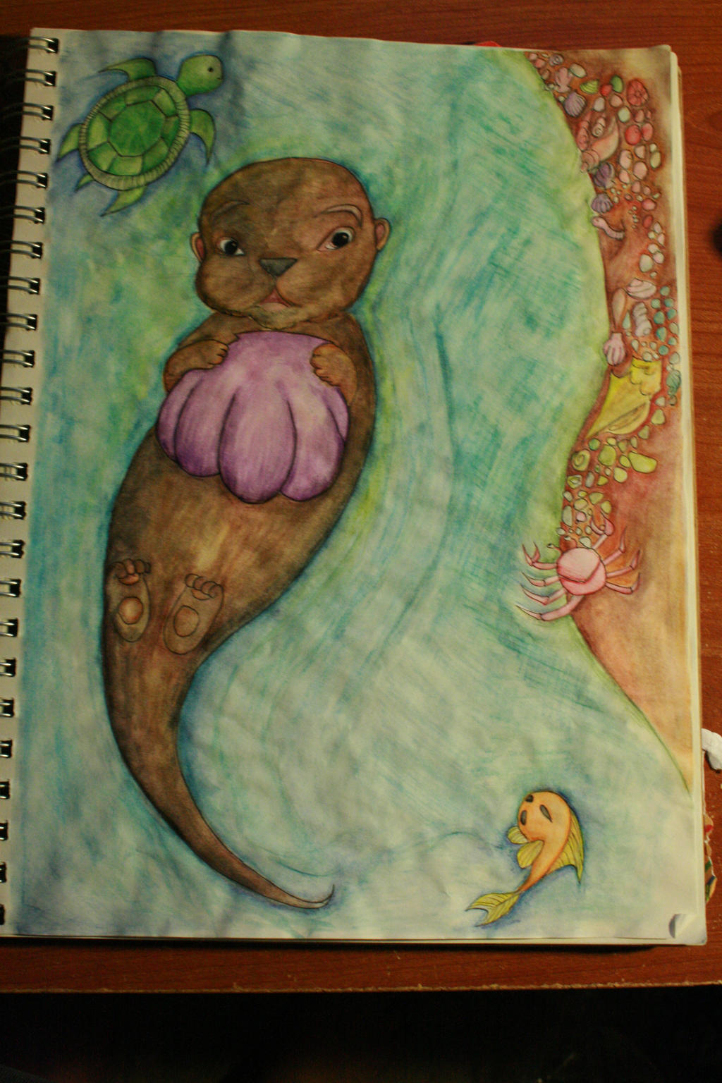Sea Otter On Your Birthday by avianchild