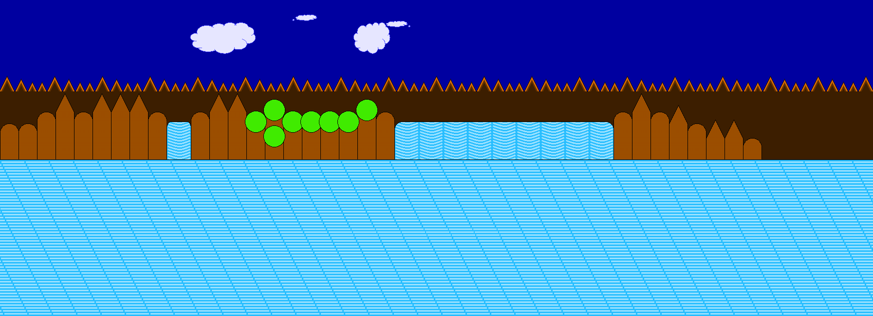 Green Hill Zone Background by HeartinaRosebud on DeviantArt