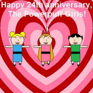 Happy 24th anniversary, The Powerpuff Girls!