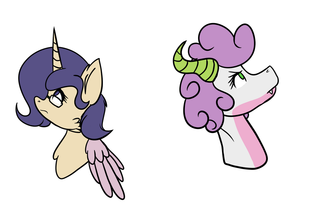 The Princess Of Friendship And Her Helper by victoriaisme1 on DeviantArt