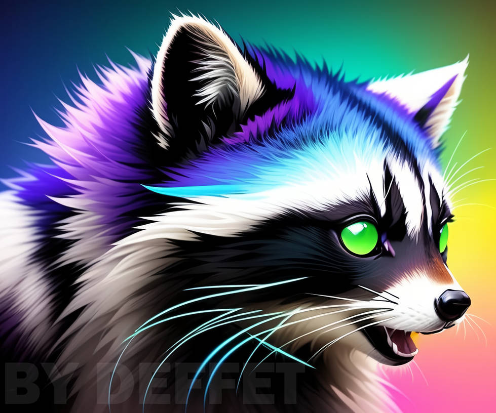 Racci,the racon :3 by TrollingNubihi on DeviantArt