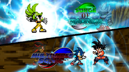 Multiverse sonic: Surge of madness wallpaper