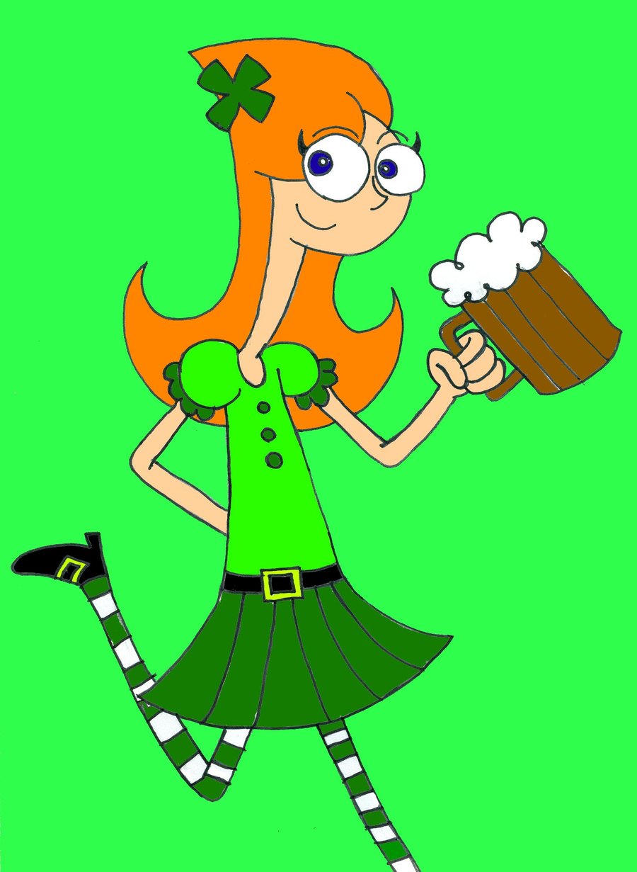 Happy St. Patrick's Day from Candace Flynn