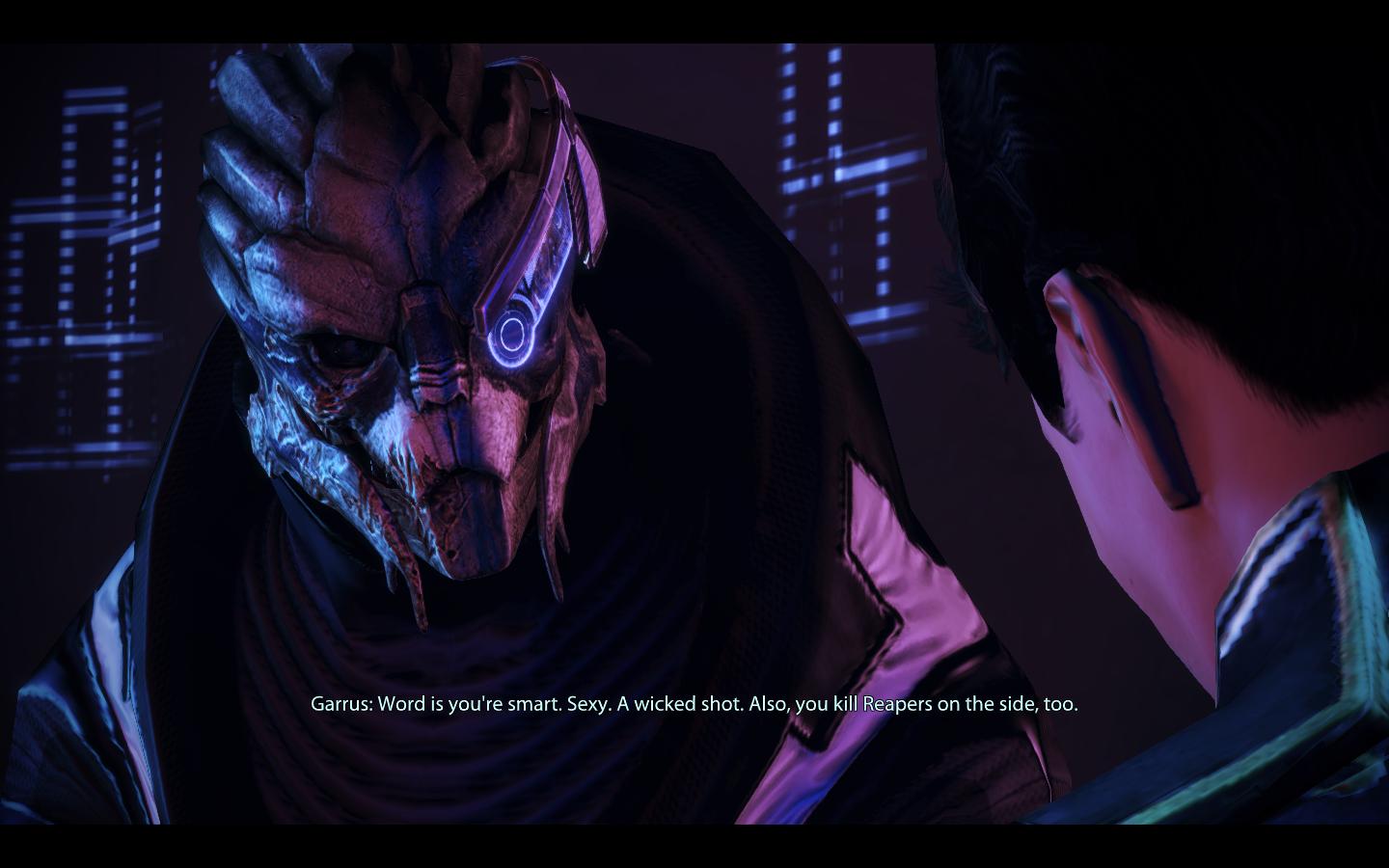 ME3 Citadel DLC - G/S Date - Garrus 4