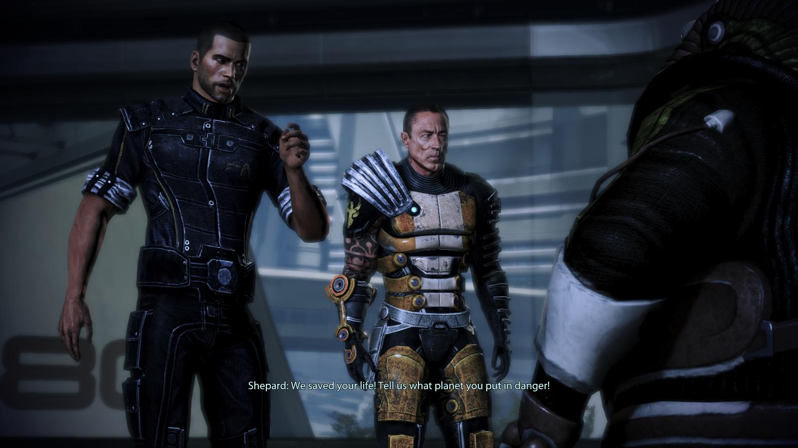 ME3 Citadel - Alan Shepard and Zaeed