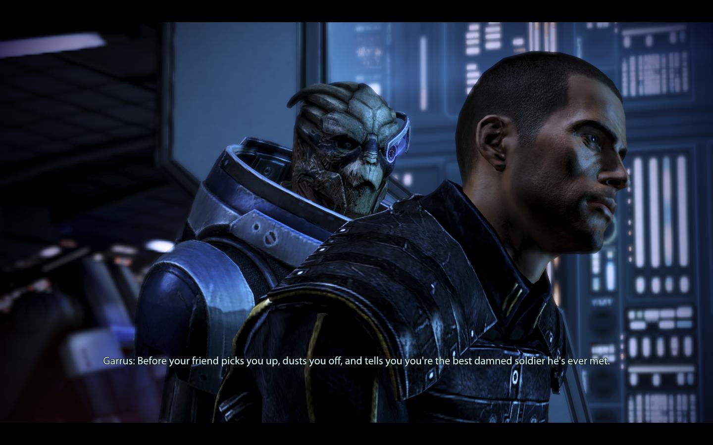 ME3 Normandy - Alan Shepard and Garrus 6