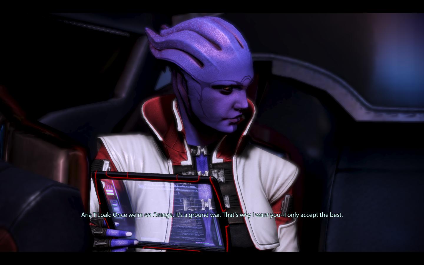 ME3 ODLC - Aria T'Loak