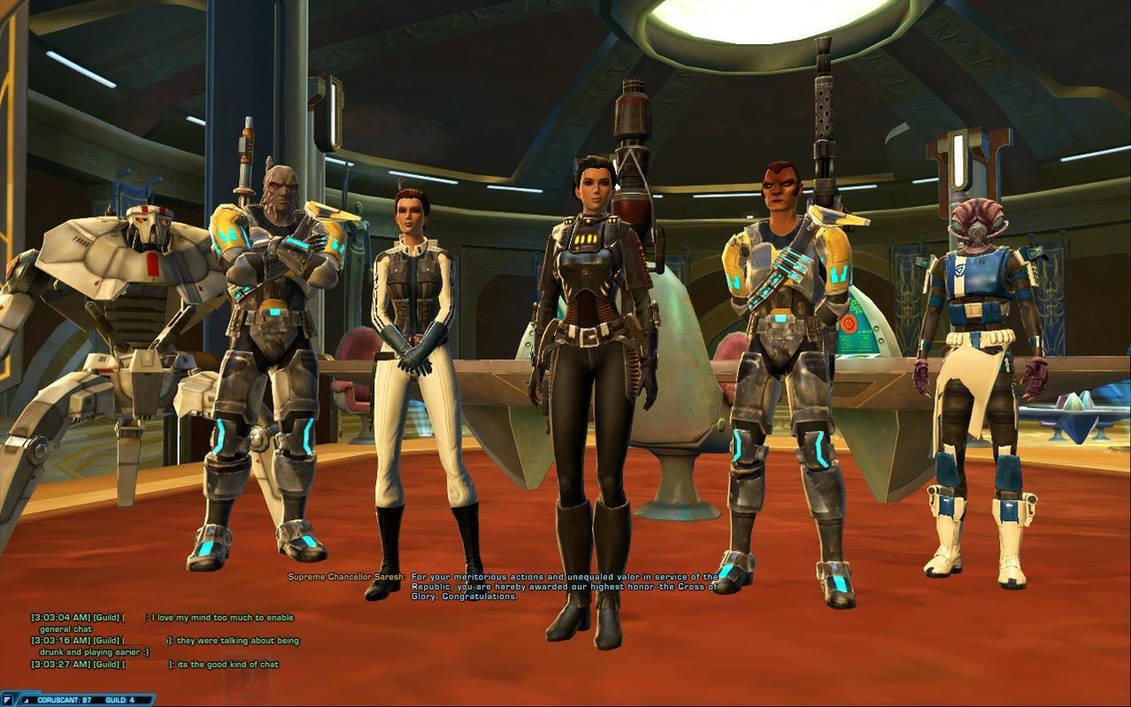 Swtor Commander SWTOR - Commando Emm'loren and Crew by chicksaw2002 on DeviantArt