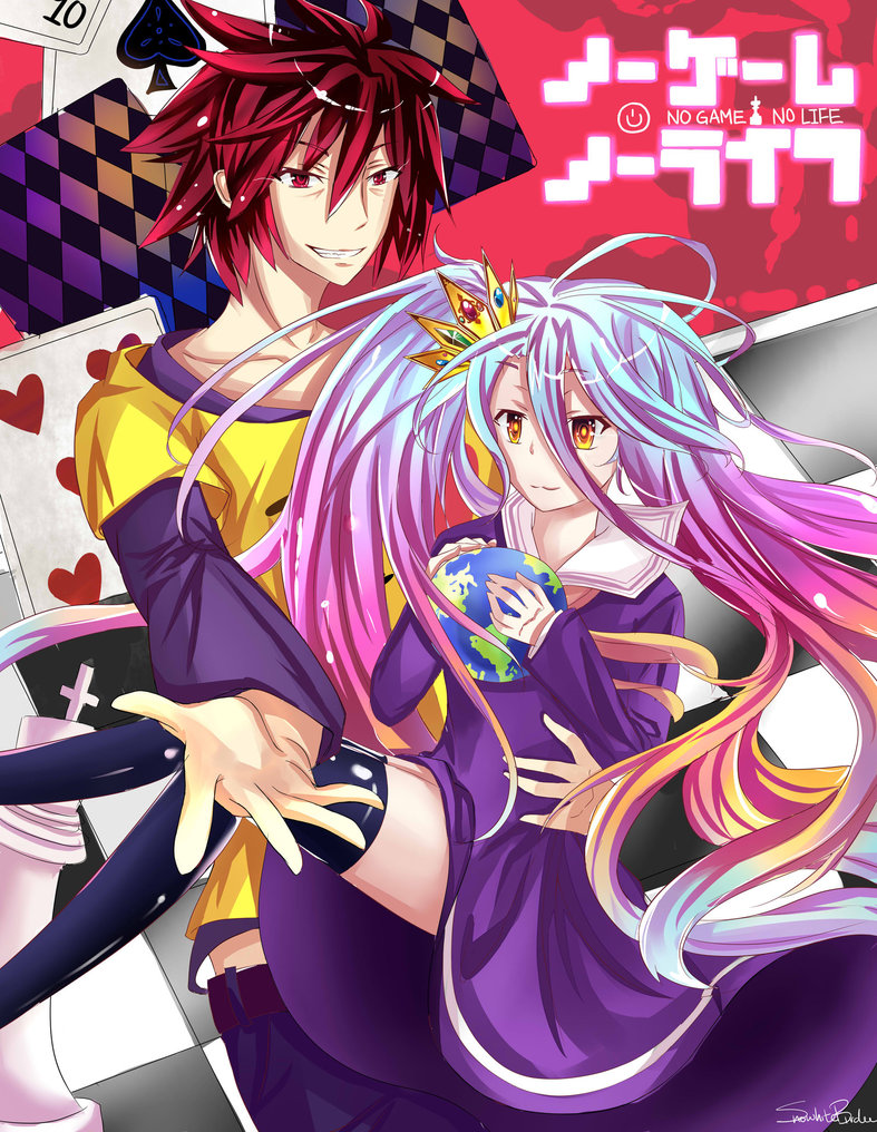 no game no life sora and shiro by