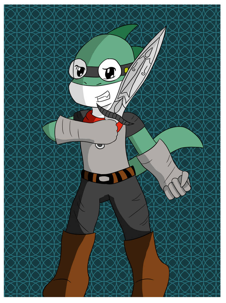 Aqua Lizard Attack!! by StarLight-StarFish on DeviantArt