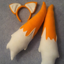 Miles Tails Prower Ear and Tail Set Commission 2