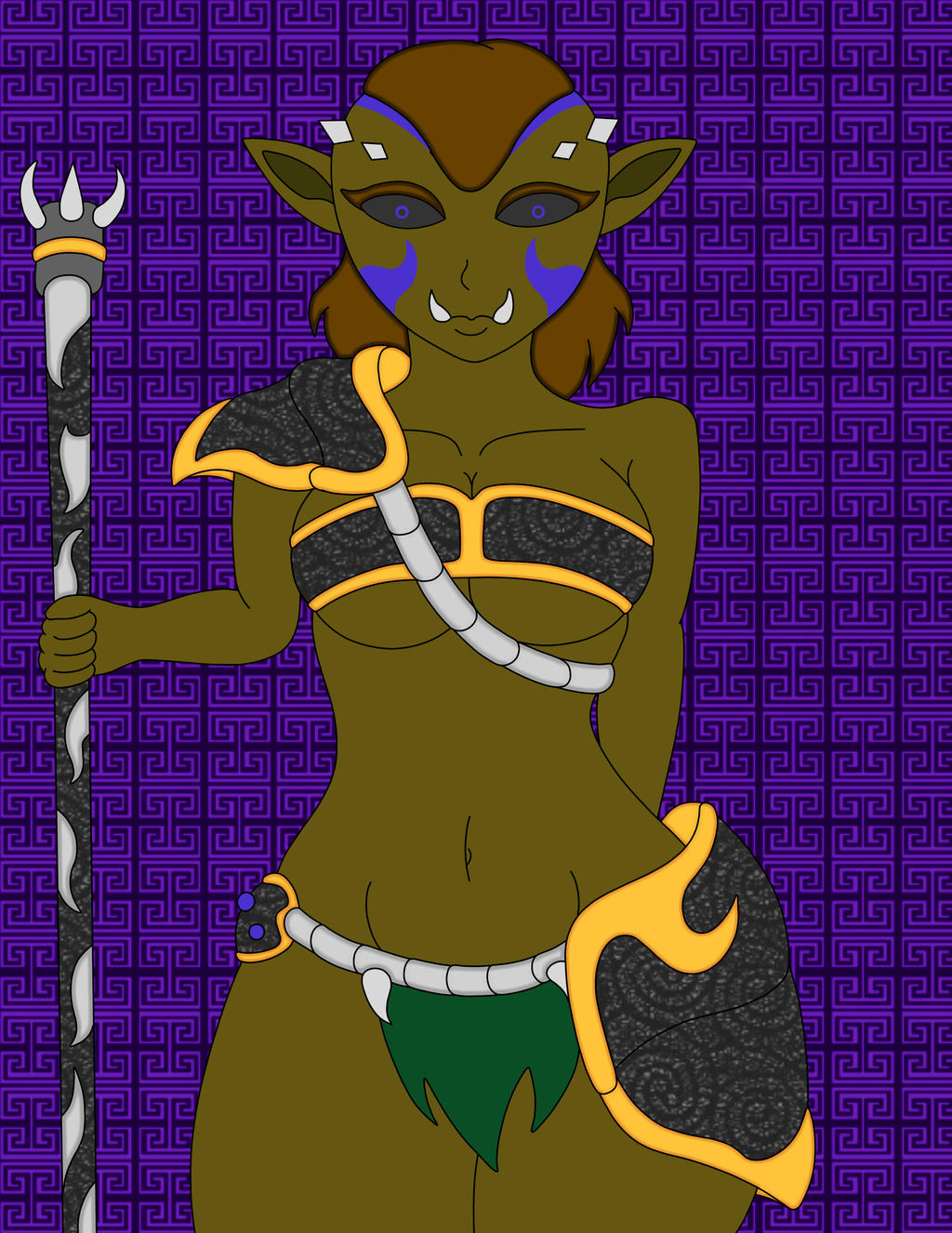 Orc sorceress