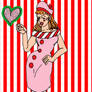 Valentine girl fashion