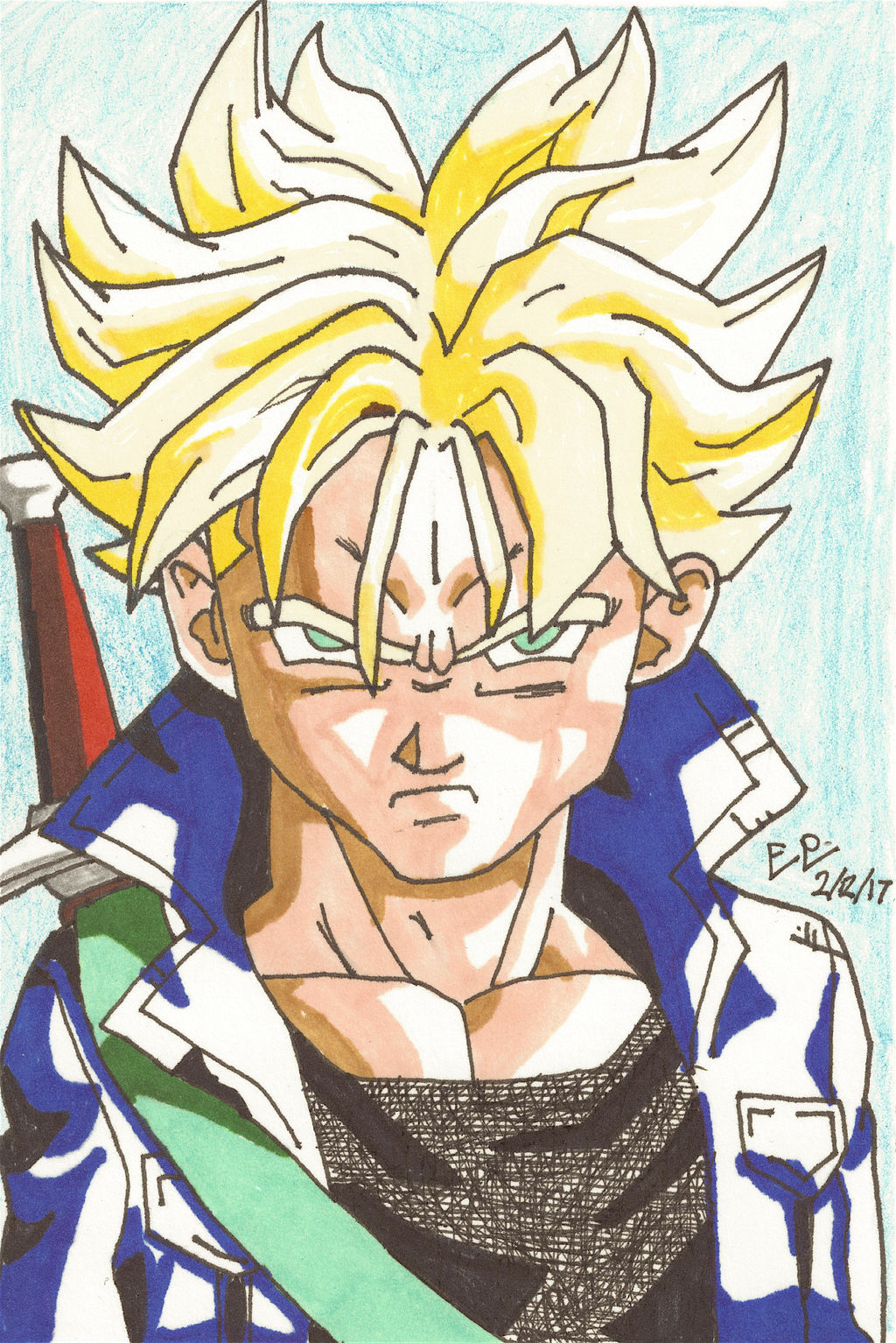 SSJ Trunks by Cool30 on DeviantArt