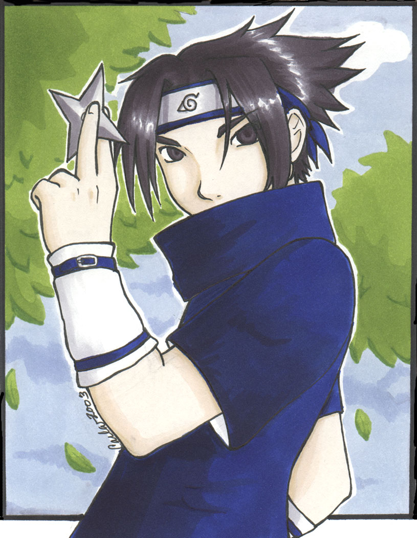 Sasuke - Badass boy