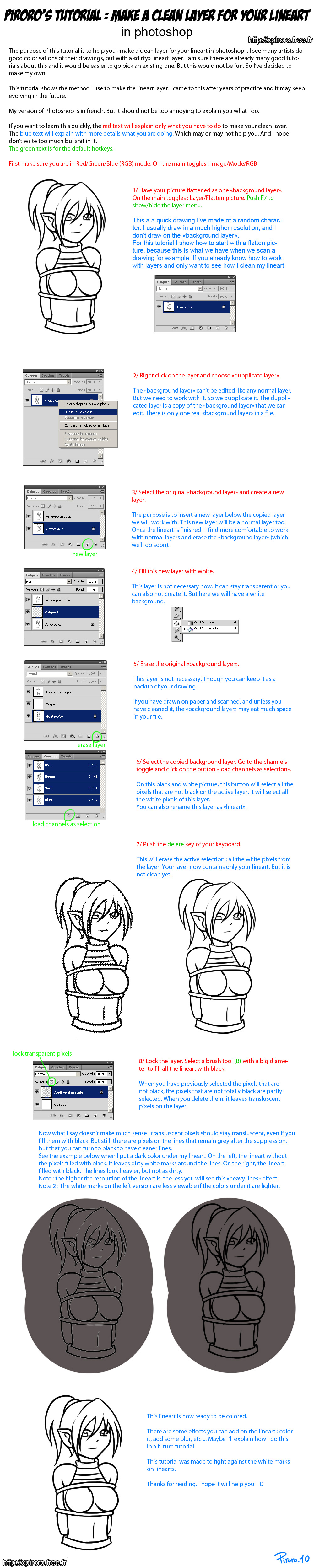 Lineart Tutorial